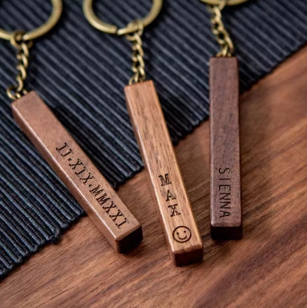Walnut Keychain