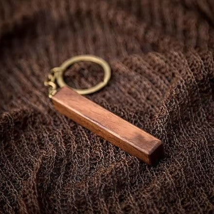 Walnut Keychain