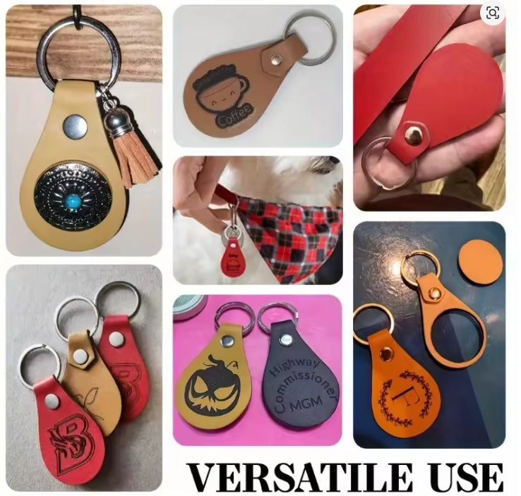 Customized Leather Keychain