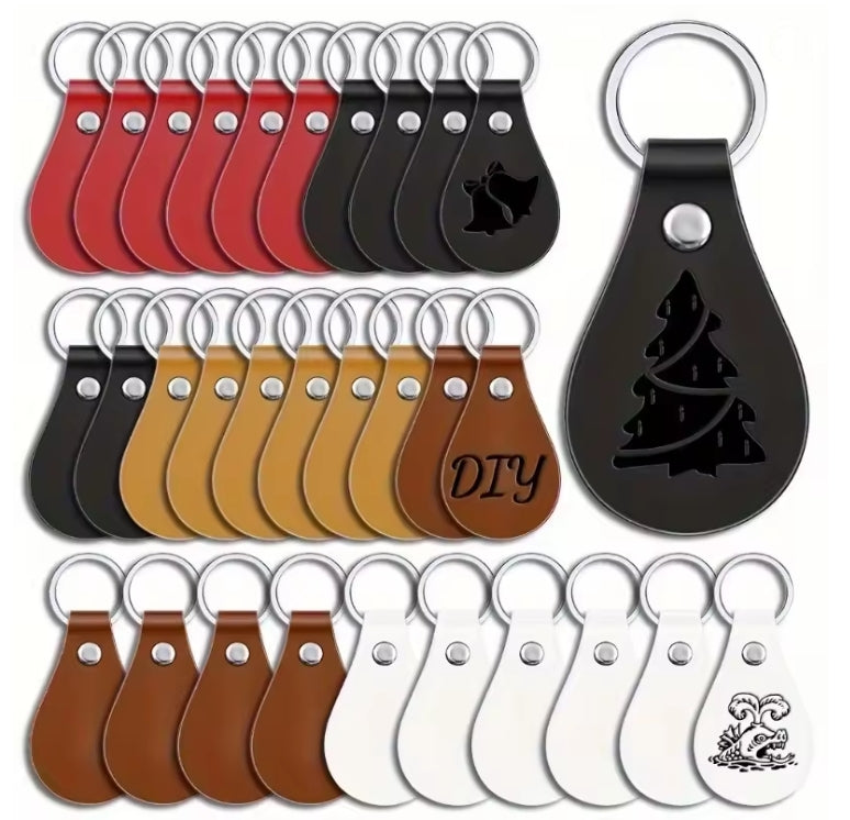 Customized Leather Keychain