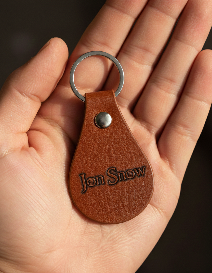 Customized Leather Keychain