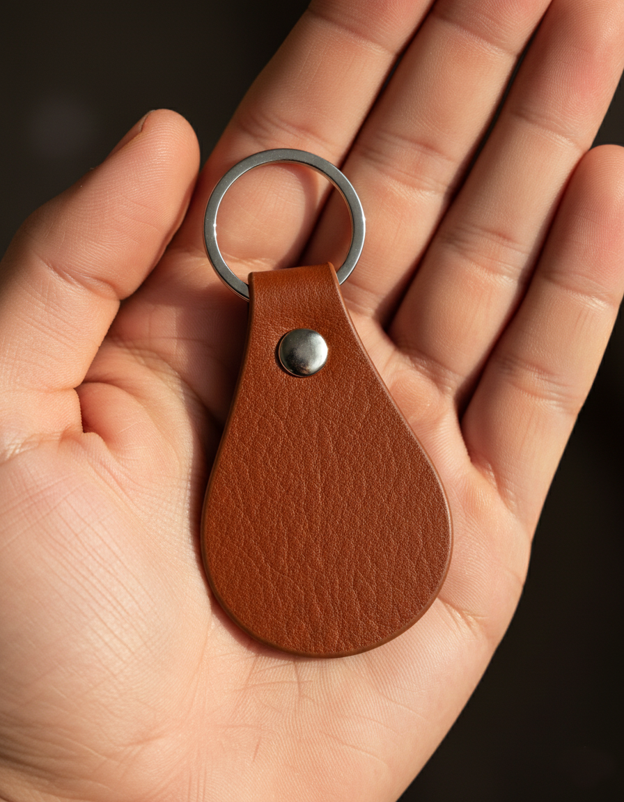 Customized Leather Keychain